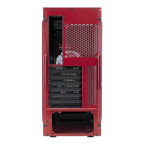 Fractal Design FD-CA-Focus-RD-W Focus G ATX Mid Tower Computer Case Mystic Red