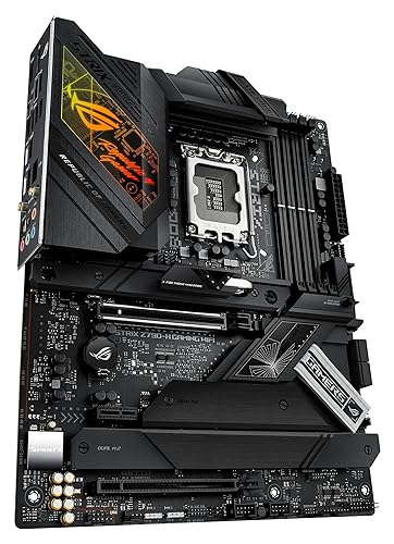 ASUS ROG STRIX Z790-H Gaming (WiFi 6E)LGA 1700(Intel®12&13th Gen)ATX gaming motherboard(DDR5 -7800 MT/s, PCIe 5.0 x16 with Q-Release,4xPCIe 4.0 M.2 slots,USB 3.2 Gen 2x2 Type-C®,front-panel connector)