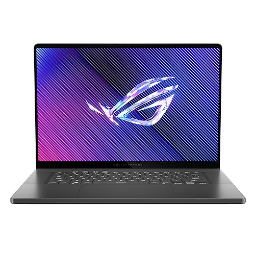 ASUS ROG Zephyrus G16 (2024) Gaming Laptop, 16” 16:10 2.5K 240Hz/0.2ms,100% DCI-P3,OLED Display,GeForce RTX 4080,Intel® Core™ Ultra 9 185H,32GB RAM,2TB PCIe SSD,Wi-Fi 6E, Windows 11, GU605MZ-DS92-CA