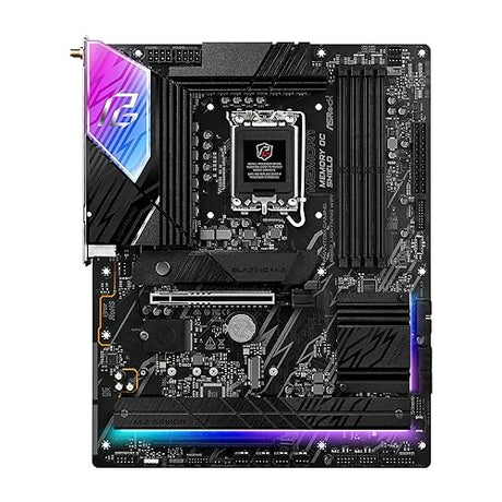 ASRock Phantom Gaming B860 Lightning WiFi 6E Intel Core Ultra LGA1851 DDR5 8933 MHz 256GB M.2 ATX Motherboard Thunderbolt SATA3 6.0 Gb/s PCIe 5.0