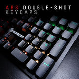 B820 Light Strike Optical Gaming Keyboard (Tactile + Clicky Mechanical Feel) - Brilliant Backlit RGB LED Lighting - 0.2ms Key Response, Floating Design [Light Strike Blue]
