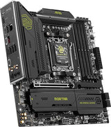 MSI MAG B850M Mortar WiFi, mATX - Supports AMD Ryzen 9000/8000 / 7000 Processors, AM5 - DDR5 Memory Boost (8200+ MT/s OC), PCIe 5.0 x16 & 4.0 x4, M.2 Gen5, Wi-Fi 7, 5G LAN