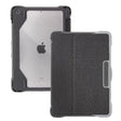 Brenthaven Edge Folio Case with Stand for iPad 9th, 8th, and 7th Generation (10.2-inch) - Durable, Versatile, Secure and Drop Tested for Commercial, Business, Office, School or Personal Use - Gray
