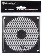 Silverstone 120mm Fan Filter with Grill FF121 (Black)