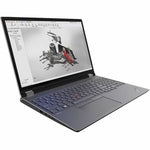 Lenovo ThinkPad P16 Gen 2 21FA0032CA 16 Mobile Workstation - Intel Core I7 13th Gen i7-13700HX Hexadeca-core (16 Core) - 16 GB Total RAM - 512 GB SSD - Villi Black, Storm Gray - NVIDIA RTX A1000 - In-plane Switching (IPS) Technology - French Keyboard