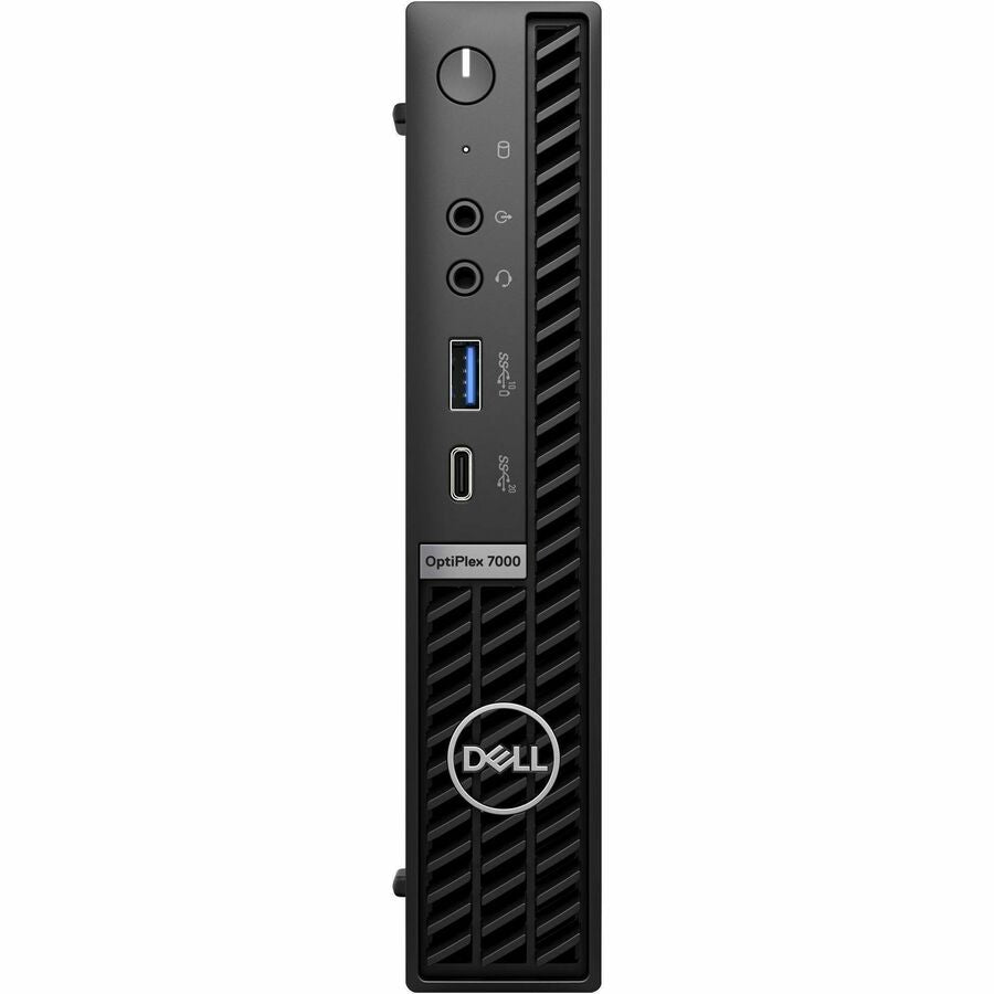 Dell OptiPlex 7000 7020 Desktop Computer - Intel Core i5 14th Gen i5-14500T - 16 GB - 512 GB SSD - Micro PC - Intel Chip - Windows 11 Pro - Intel DDR5 SDRAM - English (US) Keyboard - IEEE 802.11ax - 90 W