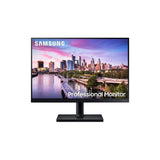 Samsung F24T454GYN 24 Full HD 1080p Computer Monitor, 75Hz, IPS Panel, DVI, HDMI, USB Hub, DisplayPort, USB Built-in Speakers, Height Adjustable Stand