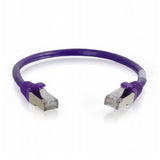 C2G 14FT CAT6 SNAGLESS SHIELDED (STP) NETWORK PATCH CABLE - PURPLE