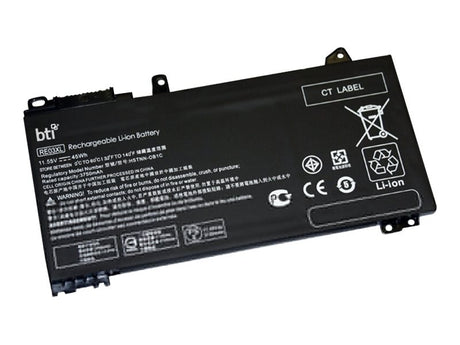 Battery Technology Li-Ion Replacement Battery for HP Laptops 3750mAh (L32656-002-BTI)