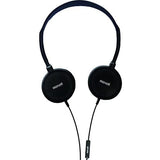 Maxell HP200MIC 199929 Wired Headset with Inline Microphone Black