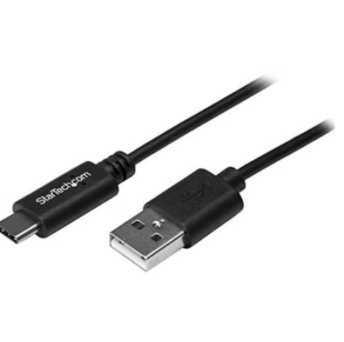 AddOn 1.0m 3.3ft USB-C Male to USB 2.0 A Male Sync and Charge Black Cable USBC2USB1MB