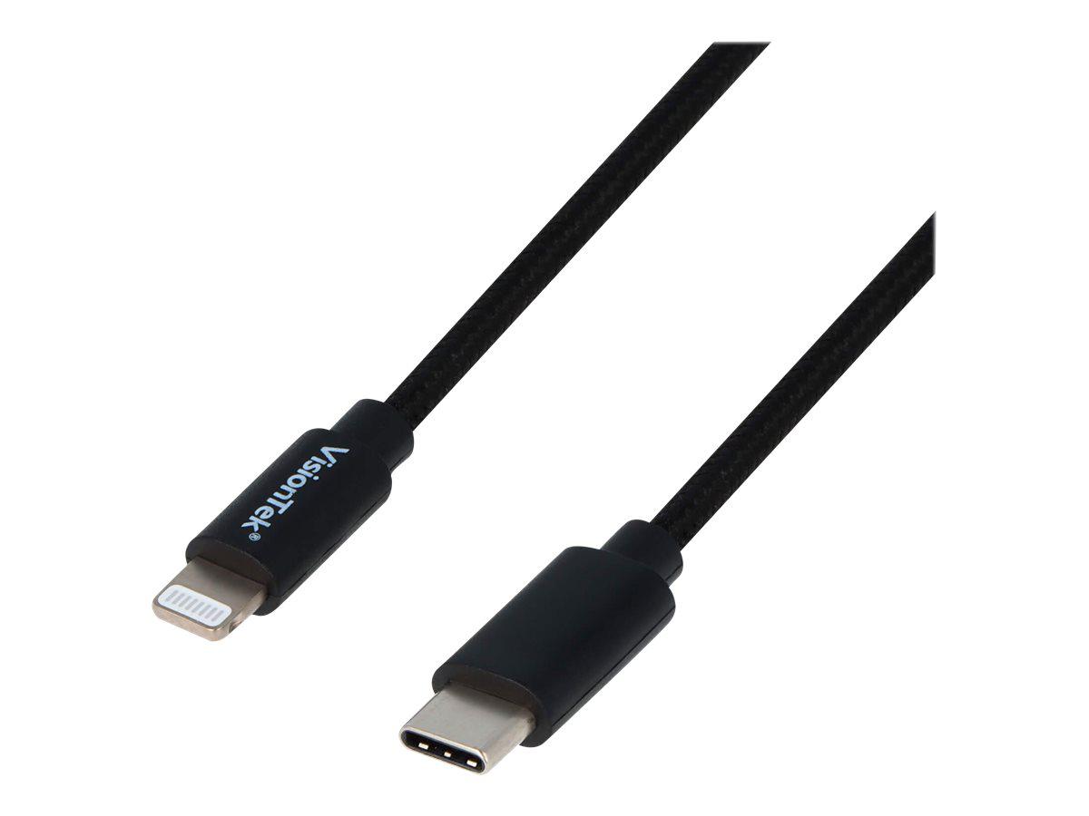 Vistiontek USB-C To Lightning 2M Black