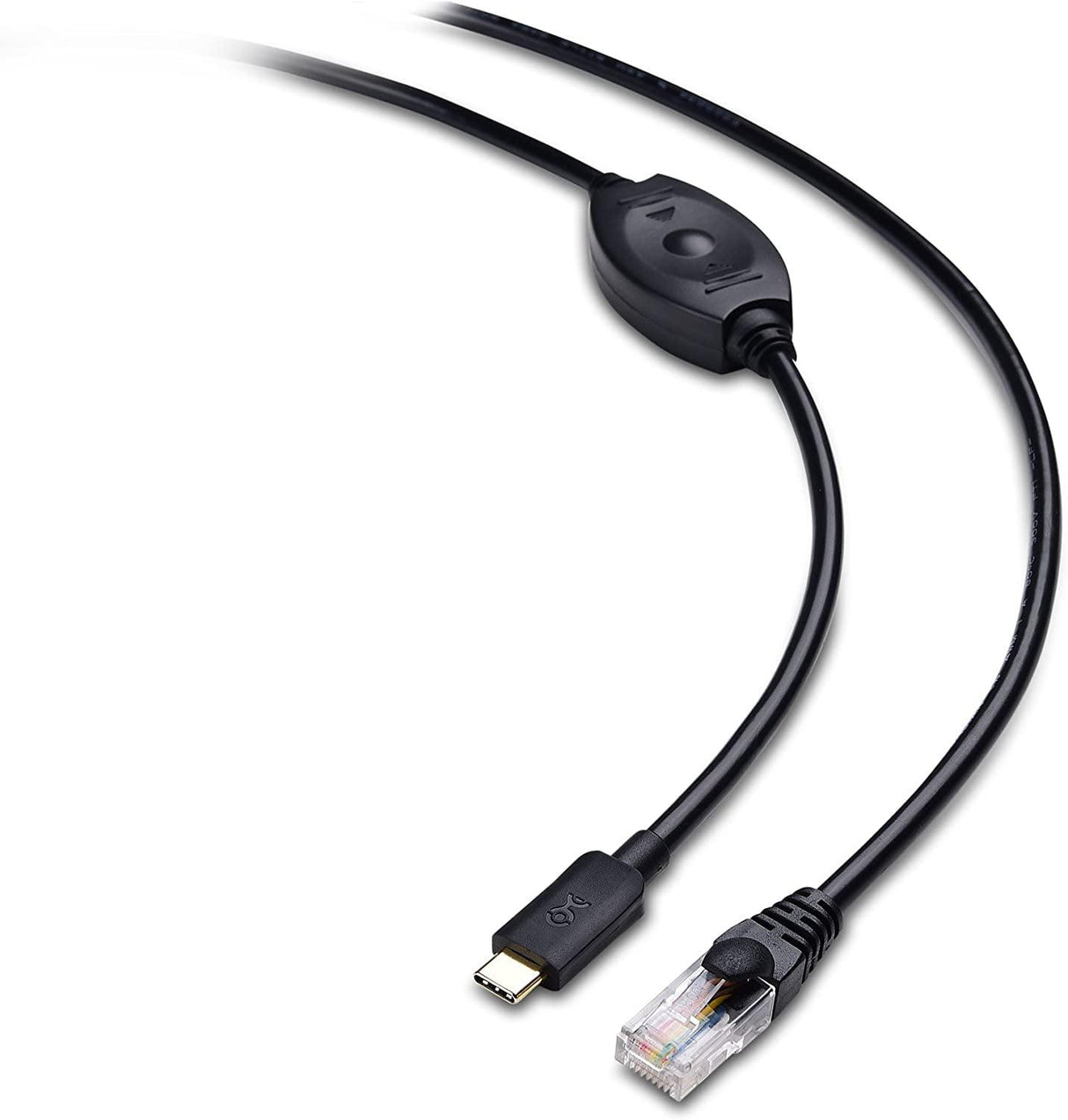 cable matters usb c to rj45 console cable for windows and macbook pro (compatible cisco console cable, rollover cable) with ftd