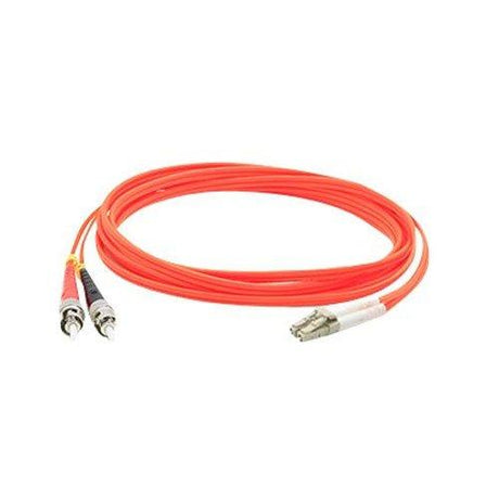 AddOn 9m ST to LC Orange OM1 Duplex OFNR Riser-Rated MMF Fiber Patch Cable