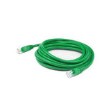 AddOn 3ft Green CAT 6A PVC Ethernet Cable Snagless Bubble Boot RJ-45 M/M