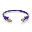 C2G 14FT CAT6 SNAGLESS SHIELDED (STP) NETWORK PATCH CABLE - PURPLE