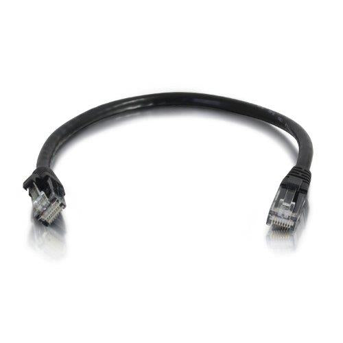 C2G 00739 Cat6a Cable - Snagless Unshielded Ethernet Network Patch Cable, Black (35 Feet, 10.66 Meters)