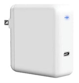 VisionTek USB-C 61W Quick Charge Plug - 120 V AC, 230 V AC Input - 3.6 V DC/3 A, 5 V DC, 6.5 V DC, 9 V DC, 12 V DC, 15 V DC, 20 V DC Output