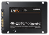 SAMSUNG 870 EVO Series 2.5 8TB SATA III V-NAND Internal Solid State Drive (SSD) MZ-77E8T0B/AM