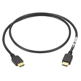 Black Box EVHDMI01T-002M Black Box HDMI to HDMI Cable, M/M, PVC, 2-m (6.5-ft.) - HDMI for Audio/Video Device, TV, Satellite Receiver - 6.56 ft - 1 x HDMI Male Digital Audio/Video - 1 x HDMI Male
