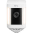Ring Spotlight Cam Plus - Battery - Two-Way Talk - Color Night Vision - Security Siren - White - 2022 Release  B09JZ5BG26