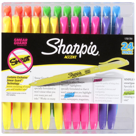 Sharpie Accent Assorted Highlighters - 24 ct.
