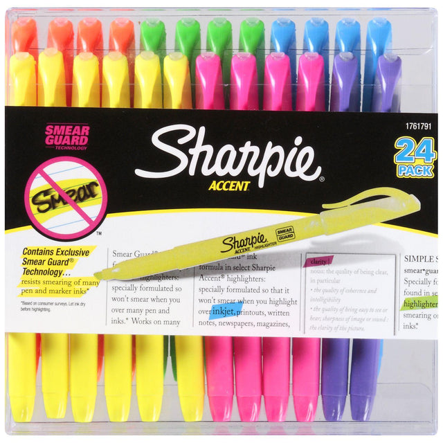 Sharpie Accent Assorted Highlighters - 24 ct.