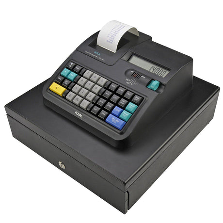 Royal 140DX Entry Level Cash Register with 9-digit Operator Display (29475X)