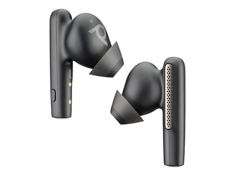 HP Poly Voyager Free 60 UC Earset Microsoft Teams Certification Google Assistant, Siri Stereo Color Carbon Black Model 7Y8L8AA