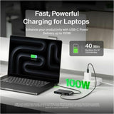 Belkin 5-Port USB-C Hub USB-C to 2xUSB-A, 2xUSB-C, 1x4K HDMI - Docking Station Black Model AVC022FQSGY