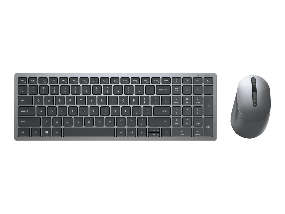 Dell KM7120W Multi-Device Wireless Keyboard and Mouse Combo - Titan Gray