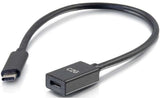 C2G 28657 1FT USB-C TO C 3.1 (GEN 2) MALE TO FEMALE EXTENSION CABLE (10GBPS)