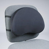 Kantek Deluxe Back Support 15-1/2w x 3d x 11h Black LS400