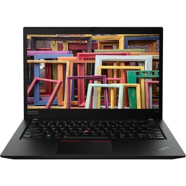 Lenovo Laptop ThinkPad T14s Gen 1 (Intel) 20T00025CA Intel Core i5 10th Gen 10310U (1.70 GHz) 8 GB Memory 256 GB PCIe SSD Intel UHD Graphics 14 IPS 1920 x 1080 Windows 10 Pro 64-bit (French)