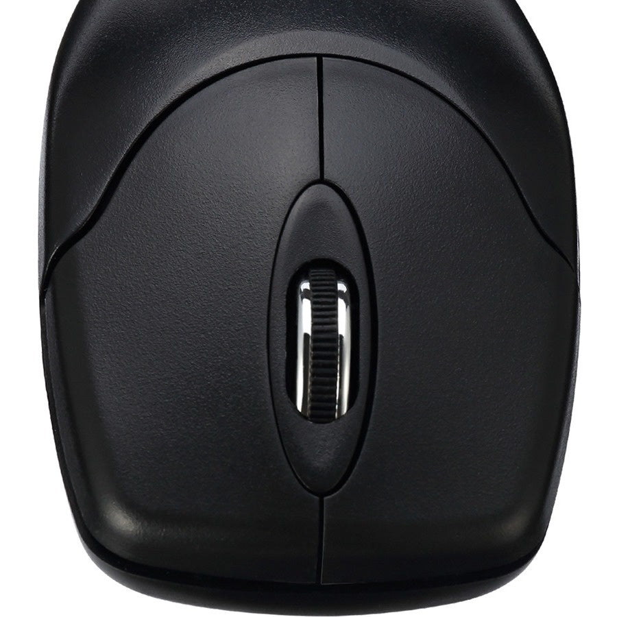 Adesso M60 Antimicrobial 2.4GHz Wireless Optical Mouse With Metal Scroll Wheel