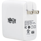 Tripp Lite Compact 1-Port USB-C Wall Charger White U280W01100C1G