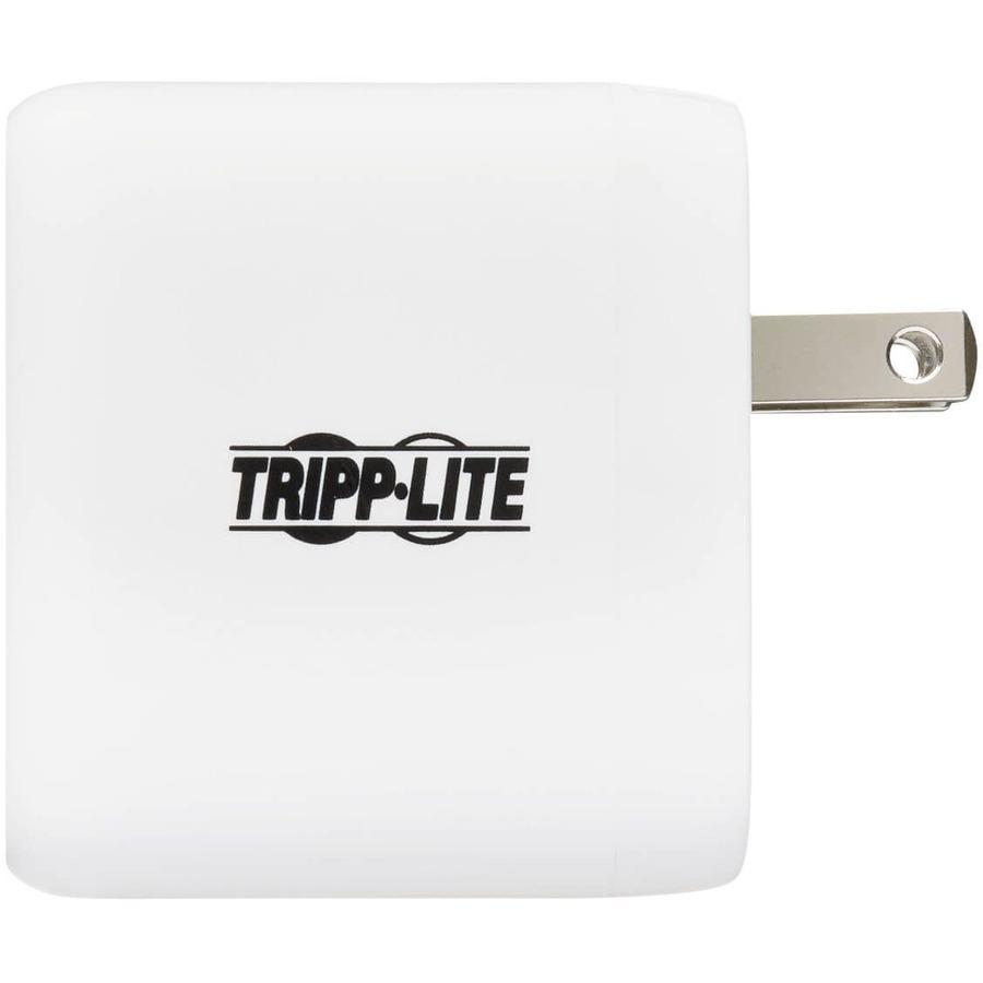 Tripp Lite Compact USB-C Wall Charger - GaN Technology, 65W PD Charging, White