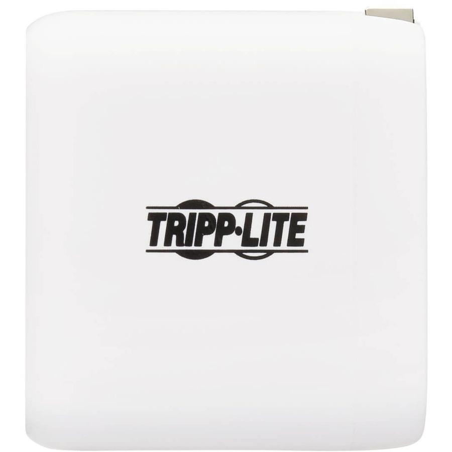 Tripp Lite Compact USB-C Wall Charger - GaN Technology, 65W PD Charging, White