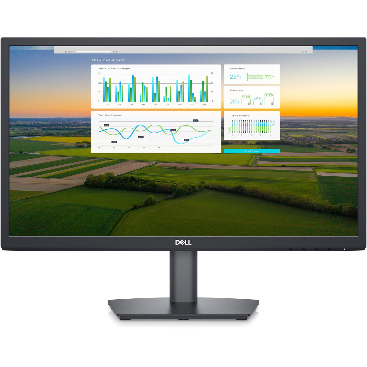 Dell E2222H 21.5 LED LCD Monitor - 22 Class - Thin Film Transistor (TFT) - 16.7 Million Colors