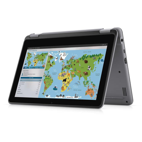 Dell Latitude 3000 3120 11.6 Touchscreen Convertible 2 in 1 Notebook - HD - 1366 x 768 - Intel Pentium Silver N6000 Quad-core (4 Core) 1.10 GHz - 4 GB Total RAM - 4 GB On-board Memory - 128 GB S