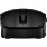 HP 425 Mouse - Wireless - Bluetooth - Black - 4000 dpi - Tilt Wheel - 7 Button(s) - 6 Programmable Button(s)