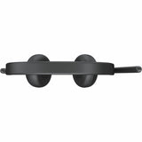 Dell Wired Headset - WH3024 - Stereo - USB Type C - Wired - 20 Hz - 20 kHz - On-ear, Over-the-head - Binaural - Ear-cup - 6.56 ft Cable - Uni-directional, Noise Cancelling Microphone - Noise Canceling