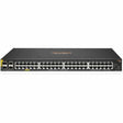 Aruba CX 6100 Ethernet Switch - 48 Ports - Manageable - Gigabit Ethernet, 10 Gigabit Ethernet - 10/100/1000Base-T - 2 Layer Supported - Modular - 49.70 W Power Consumption - 740 W PoE Budget - Twisted
