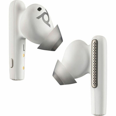 Poly True Wireless Earbuds For Work And Life - Stereo, Mono - True Wireless - Bluetooth - 98.4 ft - 20 Hz - 20 kHz - Earbud - Binaural - In-ear - Noise Canceling - White Sand