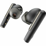 Poly Voyager Free 60 UC Earset - Siri, Google Assistant - Stereo - True Wireless - Bluetooth - 98.4 ft - 20 Hz - 20 kHz - Earbud - Binaural - In-ear - Carbon Black
