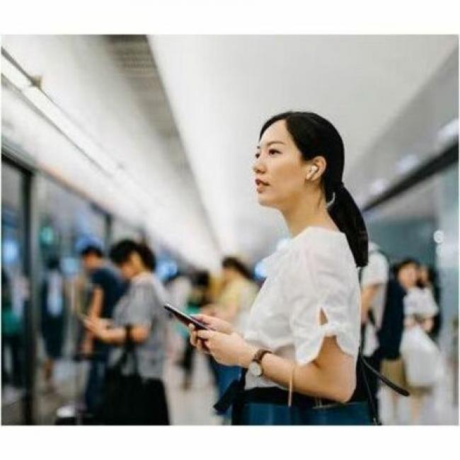 Poly Voyager Free 60 UC White Sand Earbuds +BT700 USB-C Adapter +Basic Charge Case - Siri, Google Assistant - Stereo - True Wireless - Bluetooth - 98.4 ft - 20 Hz - 20 kHz - Earbud - Binaural - In-ear