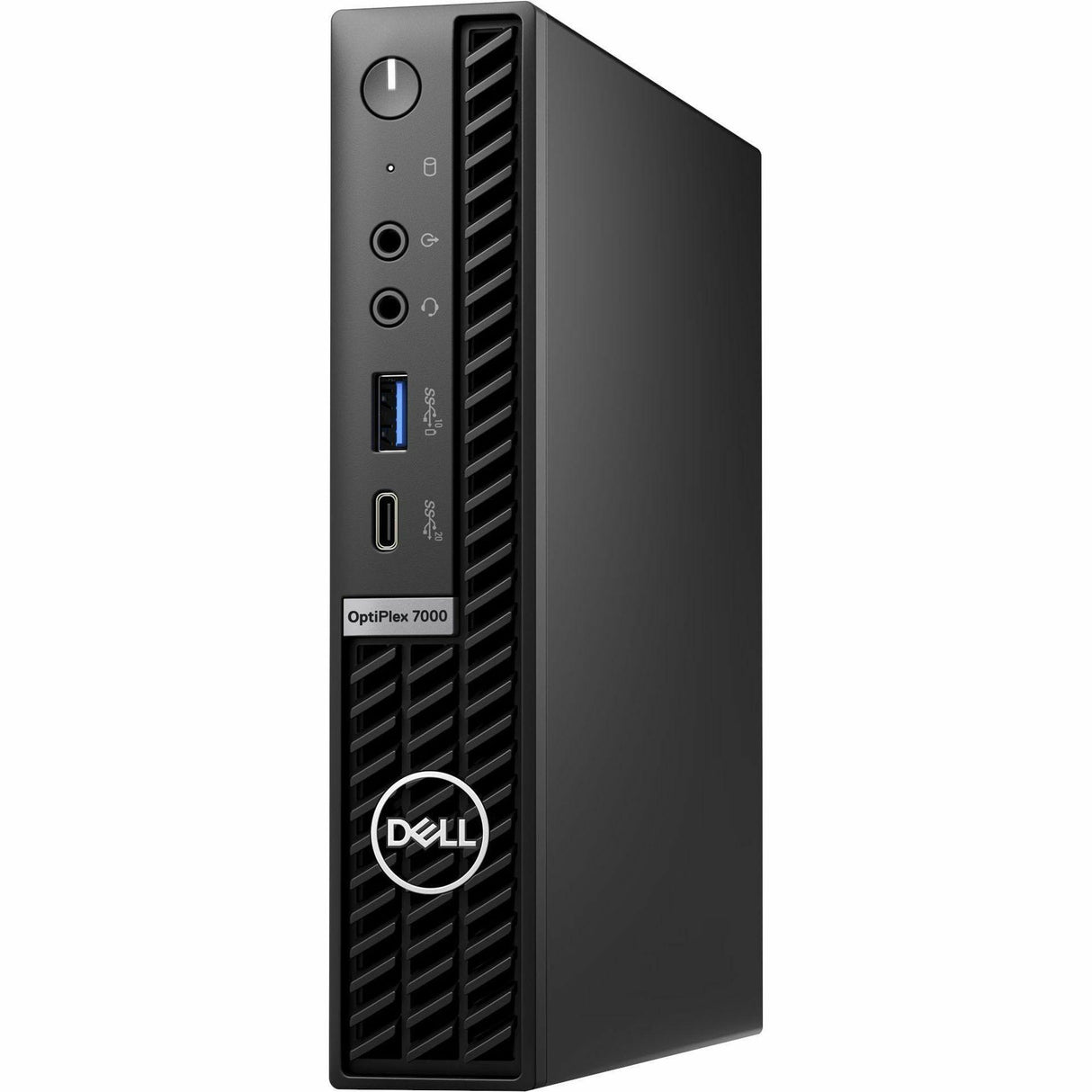 Dell OptiPlex 7000 7020 Desktop Computer - Intel Core i3 14th Gen i3-14100T - 8 GB - 256 GB SSD - Micro PC - Intel Chip - Windows 11 Pro - English (US) Keyboard - IEEE 802.11ax - 65 W