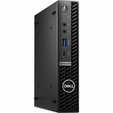 Dell OptiPlex 7000 7020 Desktop Computer - Intel Core i3 14th Gen i3-14100T - 8 GB - 256 GB SSD - Micro PC - Intel Chip - Windows 11 Pro - English (US) Keyboard - IEEE 802.11ax - 65 W