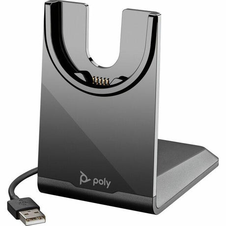 HP Poly 783R6AA USB-A Charging Stand for Focus 2 and Voyager 4300 UC Series headsets