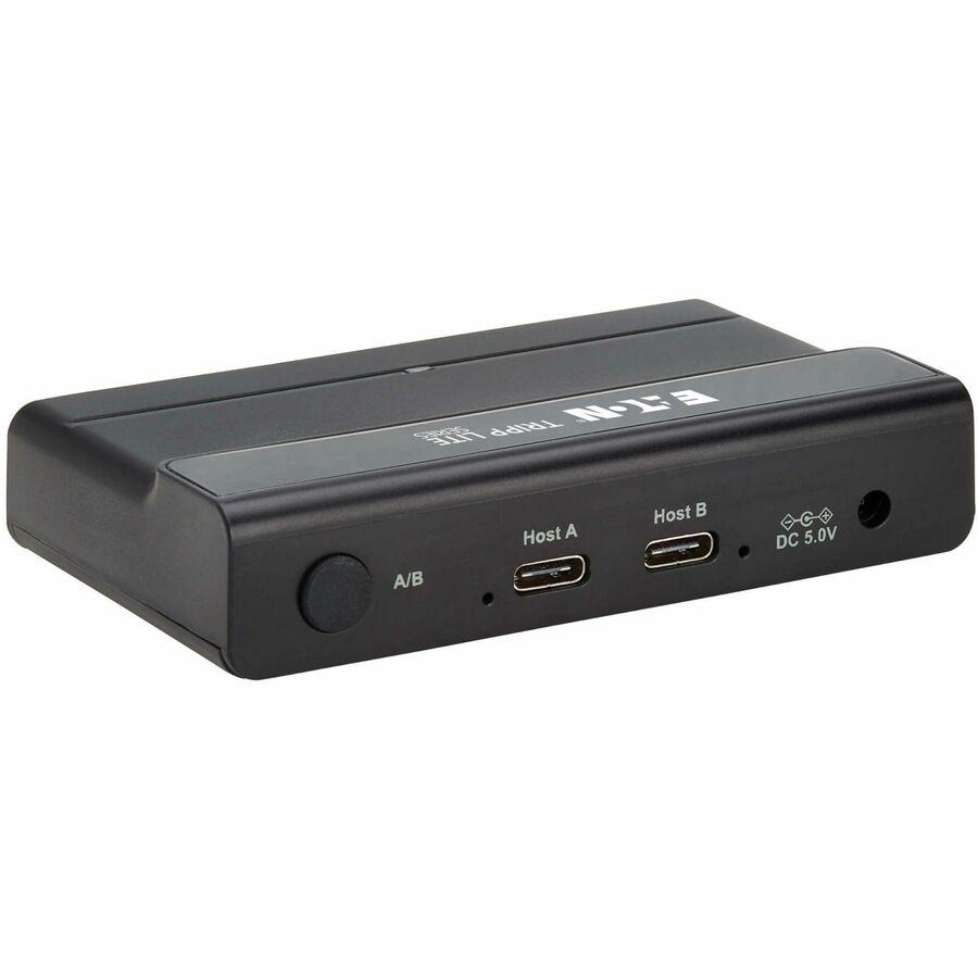 Tripp Lite by Eaton U315-2X4 USB Switch - USB Type C - 640 MB/s - Notebook, Desktop, Printer, Keyboard, Mouse, Flash Drive, Hard Drive - Desktop - 6 USB Port(s)
